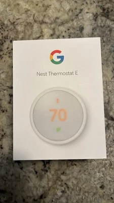 Google Nest Thermostat E - White (T4000ES) - Image 1 of 3