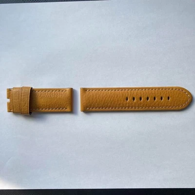 Correa de reloj Officine Panerai de pantorrilla 26 mm/26 mm para hombre 47 mm marrón Foto 1 de 4