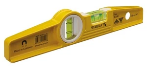 Stabila 10 Inch Die Cast Rare Earth Magnetic Torpedo Level Yellow Durable Tool - Picture 1 of 1