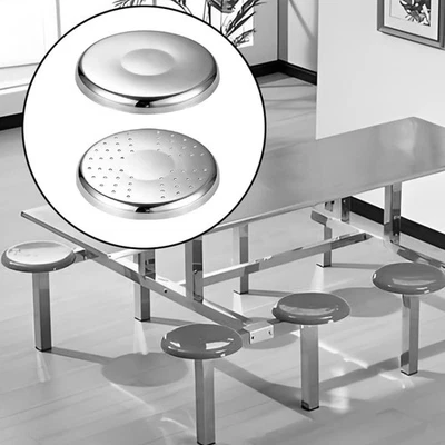 Stool Seat Replacement 29cm Round Chair Seat Top for Bedroom Home Canteen - Image 1 of 2