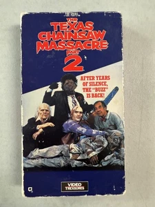 The Texas Chainsaw Massacre Part 2 VHS Tested! - Foto 1 di 11