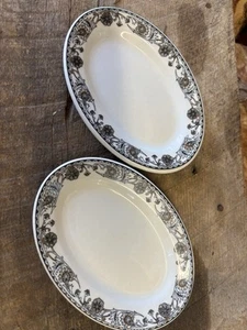 2 Antique Mayer China Restaurant Ware Rutland Mini Platter for side dish - Picture 1 of 6