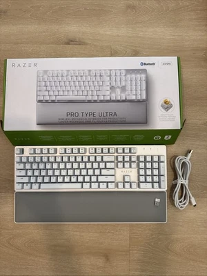 Razer Pro Type Ultra - White - Full Bluetooth/Wired Productivity Keyboard - Image 1 of 4