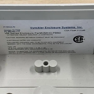 Vynckier VM533-PBM2 FOR 22MM 2 HOLES ENCLOSURE USED - Picture 1 of 3