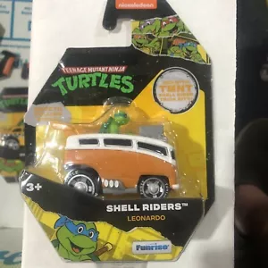 Neu Teenage Mutant Ninja TurtlesTMNT Shell Riders Leonardo Fahrzeug - Bild 1 von 2