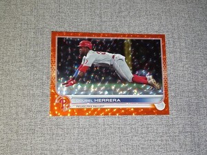 2022 Topps Series 2 Orange Foil #518 Odubel Herrera #D / 299