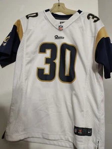 NIKE ON FIELD-LOS ANGELES RAMS-Todd Gurley #30 JERSEY-Youth/Women Size Large-NEW - Picture 1 of 8