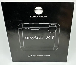 Minolta Dimage X1 Instruction Manual In Spanish - Picture 1 of 5