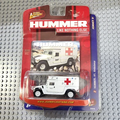 2001 JOHNNY LIGHTNING HUMMER H1 EMT AMBULANCE DIE CAST LIMITED - Image 1 of 4