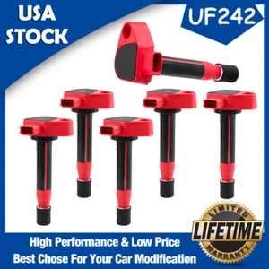 Set of 6 Ignition Coil Pack For 2005 2006 2007 2008 Acura RL TL UF242 GN10168 - Picture 1 of 11