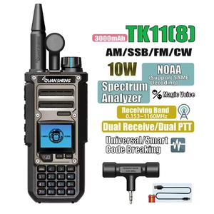 Quansheng Taiko Kong TK11(8) Dwukierunkowy analizator widma o długim czuwaniu - Zdjęcie 1 z 31