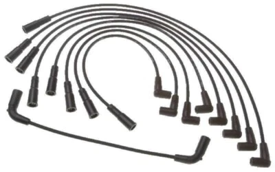 Spark Plug Wire Set AcDelco OEM # 9718Q for Cady Chevy GMC 5.7L V8 HI TEMP  - Image 1 of 4