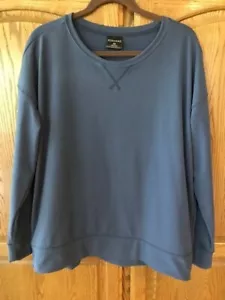 Men's 32 Degrees Heat Navy Blue XL Long Sleeve Pullover Shirt - Picture 1 of 6