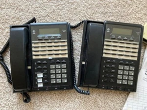 AT&T 843 3-Line Phone Multi-Line Speakerphone Corded with Intercom & Pwr | Black - Zdjęcie 1 z 2