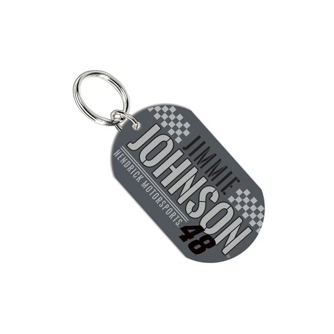 Jimmie Johnson 2018 Wincraft #48 Hendrick Motorsports Metal Key Ring Cover