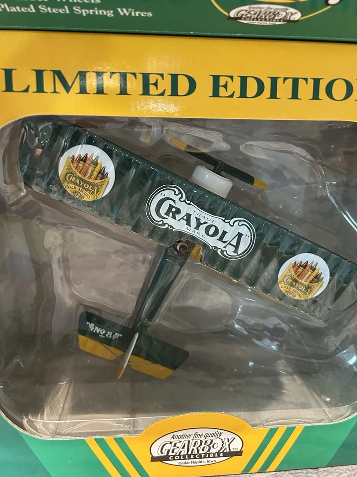 Gearbox Collectible Mint Precision Series Crayola Airplne -new  - Image 1 of 4