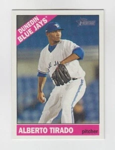 (7) Albert Tirado 2015 TOPPS HERITAGE MINORS ROOKIE CARD LOT #159 BLUE JAYS - Picture 1 of 1