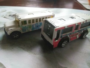 Matchbox Blue Clues Bus & MBX City Transport Bus, Loose  - Picture 1 of 11