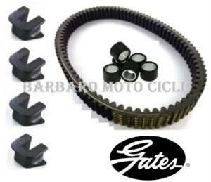 KIT CINGHIA ORIGINALE GATES RULLI 15 gr. CURSORI YAMAHA YP MAJESTY 400 2006 2007 - Foto 1 di 1