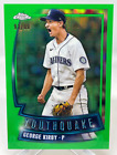 GEORE KIRBY 2023 TOPPS CHROME GREEN REFRACTOR YOUTHQUAKE #91/99 SEATTLE MARINERS
