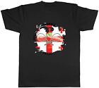 Tennis Sports With Georgia Flag Mens Unisex T-Shirt Tee Gift