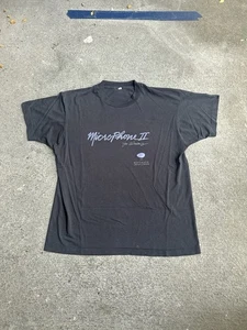 Vintage MicroPhone II for Windows T-Shirt: 80s Software Tee Herren XL - Bild 1 von 3