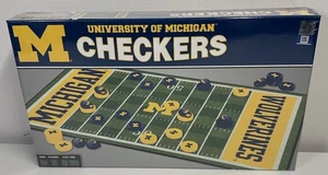 Juego de mesa University of Michigan Checkers con licencia oficial NUEVO Y precintado - Imagen 1 de 2