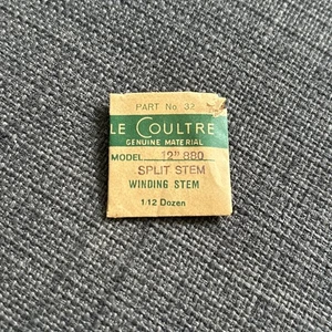 Jaeger LeCoultre 880 Winding Stem watch part #32 - Picture 1 of 2