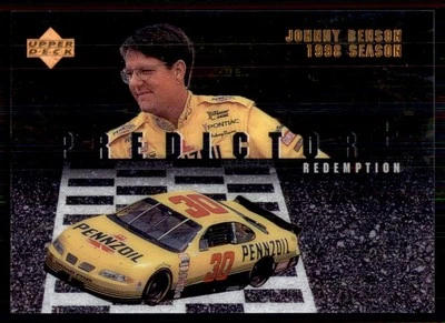 1998 Upper Deck Victory Circle Predictor Plus Redemption #PR20 Johnny Benson - Image 1 of 2