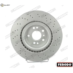 2x BRAKE DISC DDF2202C-1 FOR MERCEDES-BENZ OM 651.960 2.1L 4cyl M-CLASS 3.0L - Picture 1 of 10