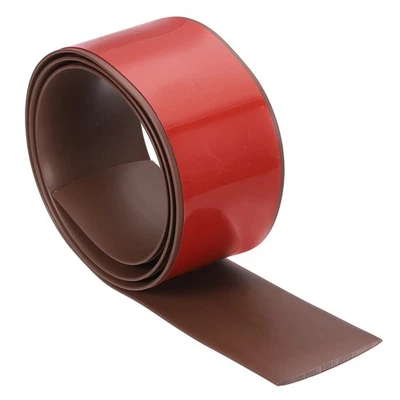 2Inch x 3.28Ft Floor Transition Strip Self-Adhesive Floor Edge Trim, Dark Brown - Imagem 1 de 4