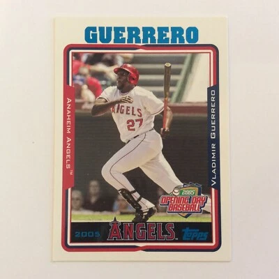 2005 Topps Opening Day #150 Vladimir Guerrero Angels - Image 1 of 2