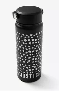 🌟*NEU* Justice Girls Black & Silver Stars Trinkflasche🌟 - Bild 1 von 3