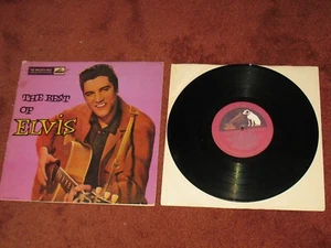 ELVIS PRESLEY-THE BEST OF ELVIS-Rare UK Album-RCA VICTOR His Masters Voice 1957 - Picture 1 of 7