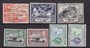 KENYA/UGANDA/TANGANIKA ^^^^x8 hinged& used @ dco 851hkut - Picture 1 of 1