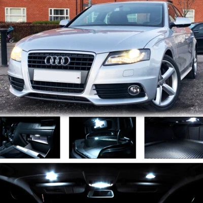Se adapta a Audi A7 C7 S7 Bombilla LED Interior DOMO BLANCO LED BOMBILLA INTERIOR KITS Foto 1 de 4