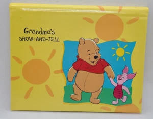 Hallmark Winnie The Pooh Grandma's Show and Tell Snapshot Photo Album 24 Photos - Picture 1 of 7