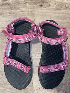 Teva Women's Original Universal Adjustable Sandals Pink/Tribal Size 9 SeeDescrip - Picture 1 of 3