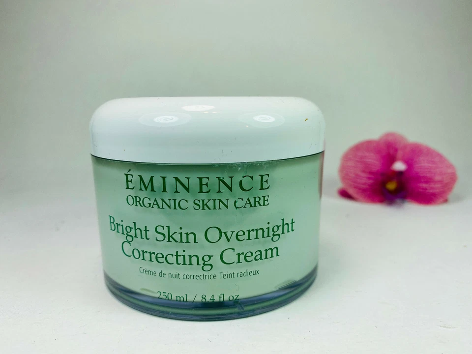 Eminence 亮丽肌肤隔夜矫正霜 250 毫升 /8.4 盎司 Prof 全新  — 第 1/1 张图片