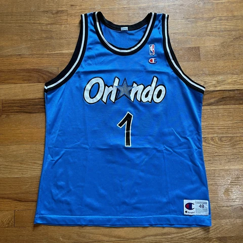 VINTAGE 90s MEN’S CHAMPION NBA ORLANDO MAGIC PENNY HARDAWAY JERSEY SIZE 48 Cover