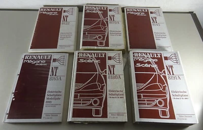 Manual de Taller Eléctrico Diagramas Cableado Legajo Renault Megane Scenic Desde - Imagen 1 de 4