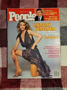 People Weekly Magazine March 3 1980 Vol 13 No. 9 Lindsay Wagner No Label,unread - Imagen 1 de 14
