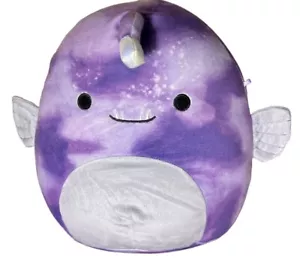 Easton The Purple Printed Angler Fish 11" Plush Squishmallow - Picture 1 of 5