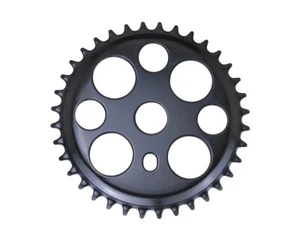 BICYCLE CHAINRING  LUCKY 7 36t 1/2 X 1/8 Black LOWRIDER BIKE. - Picture 1 of 1