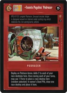Teemto Pagalies' Podracer (Tatooine) | Decipher Star Wars CCG | NM/LP - Picture 1 of 1