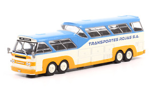 Sultana Peru Transportes Rojas Bus Rare Diecast Scale 1:72 With Stand