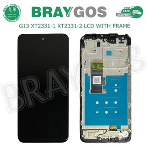 Marco de pantalla LCD digitalizador de pantalla táctil para Motorola Moto G13 XT2331-1 XT2331-2 - Imagen 1 de 4