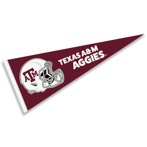 Texas A&M Aggies 12" X 30" Football Helmet Pennant Cover
