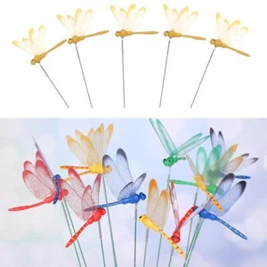 Lawn Ornament Simulation Butterfly With Stem Thin Stick Artificial Dragonfly - Afbeelding 1 van 17