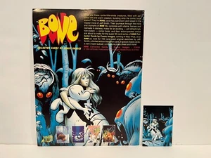 Bone - 8 1/2 x 11 hoja de ventas de promoción y tarjeta promocional - imágenes de cómics - 1994 - Imagen 1 de 5